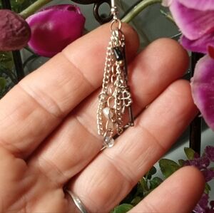 *Artistic** Handmade*, 0.925 Sterling Silver, Concept Earrings